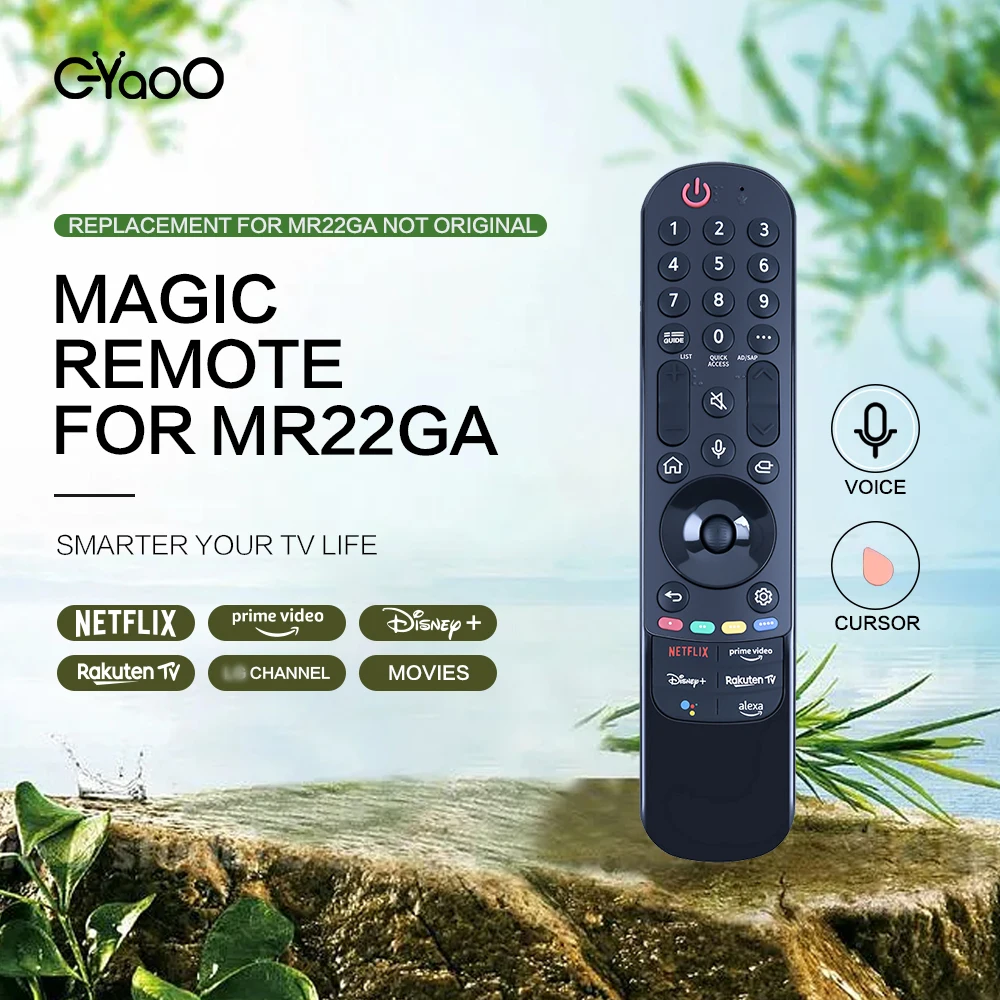 MR22GA MR22CA Magic Voice TV Remote Control AKB76039901 For TV OLED QNED NanoCell Smart TVs with Voice Cursor