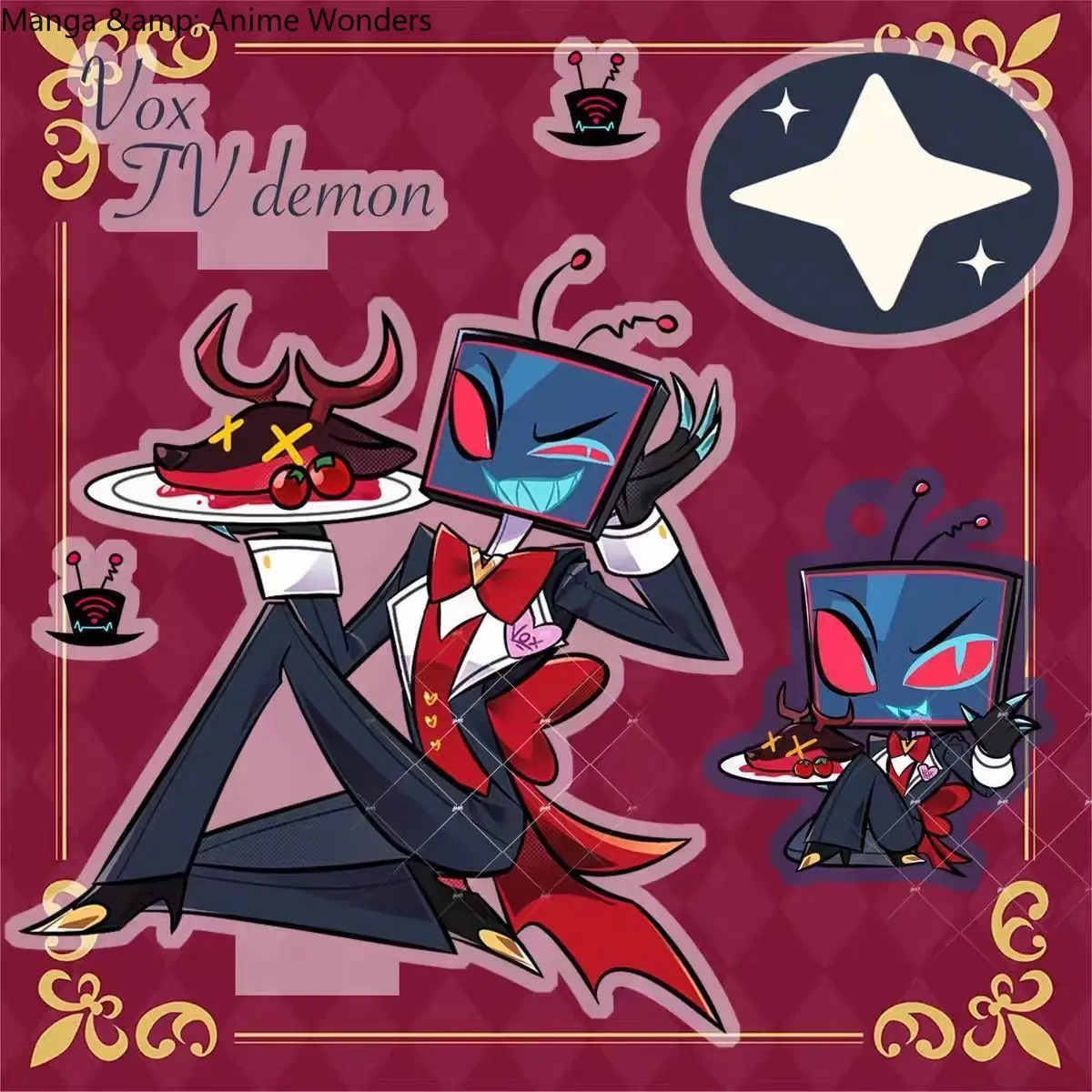 

Аниме игра без атрибутов, косплей, мультяшная фигурка, акриловый стоячий знак, украшение для рабочего стола, аксессуары, рождественский подарок, брелок, кулон