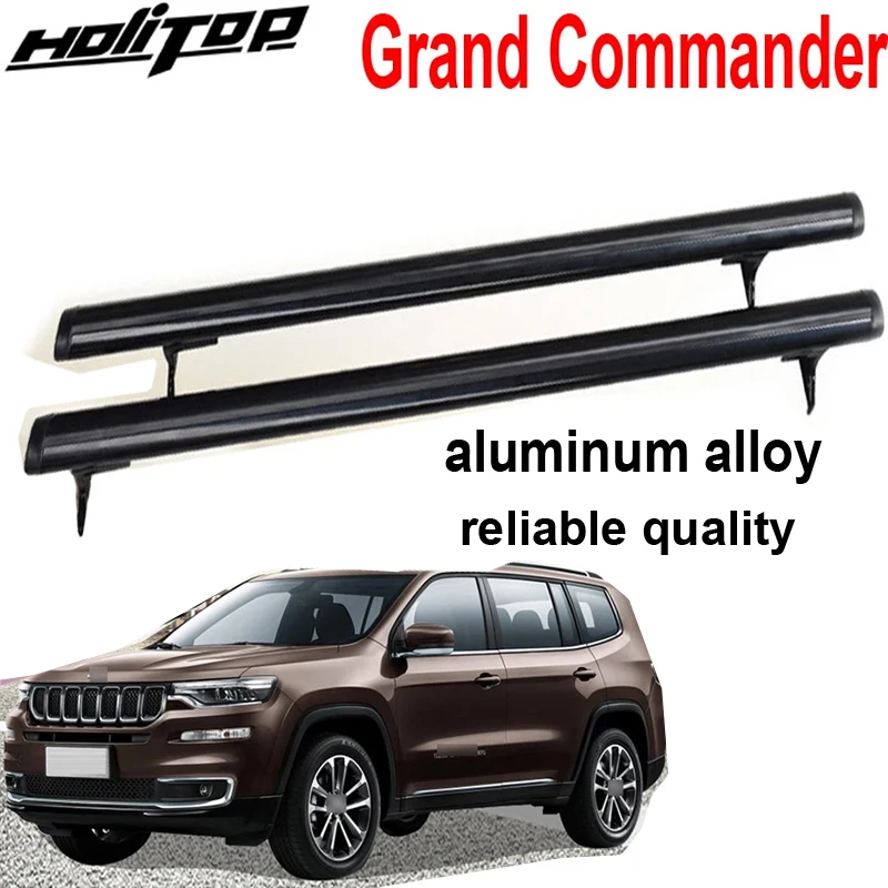 

horizontal roof bar roof rack cross bar for jeep Grand Commander 2018 2019 2020,aluminum alloy,from big factory,reliable quality