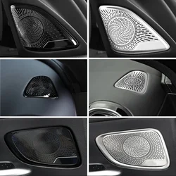 For Mercedes Benz C Class W206 C200 C220 C260 C300 2022-2024 Door Speaker Audio Loudspeaker Decoration Cover Trim Car Styling