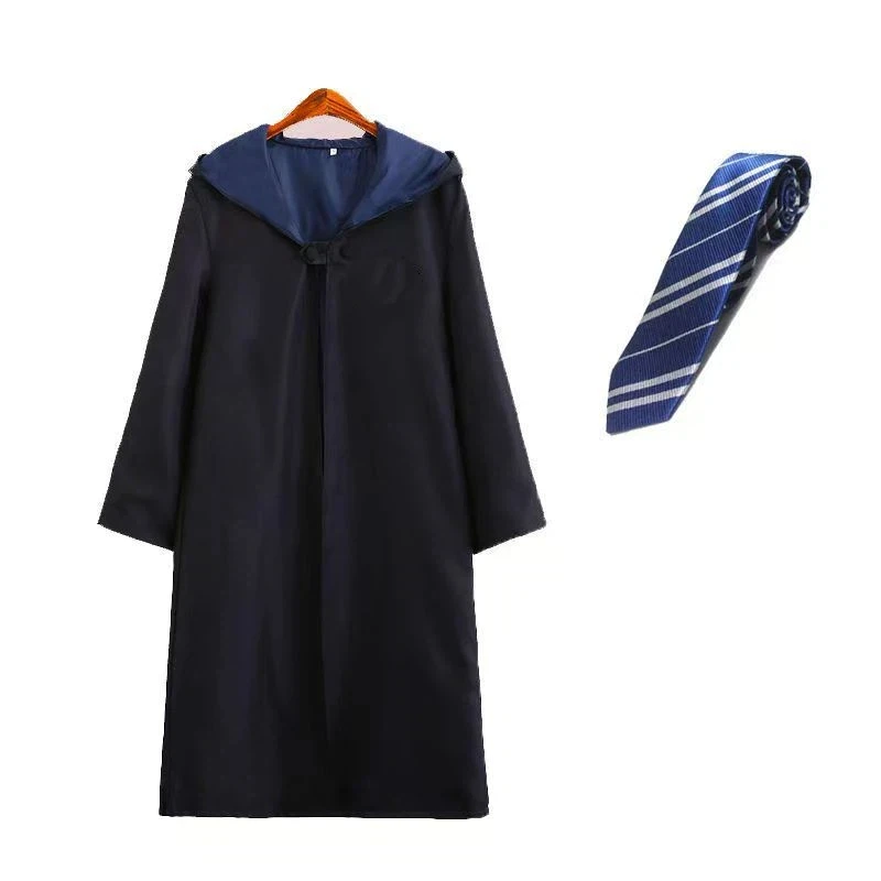 Anime Film Academy Halloween Cosplay Kostüm Robe Krawatte Potter Magischer Umhang Krawatte Hermine Kostüm Fan Urlaubsgeschenk – Detail 8