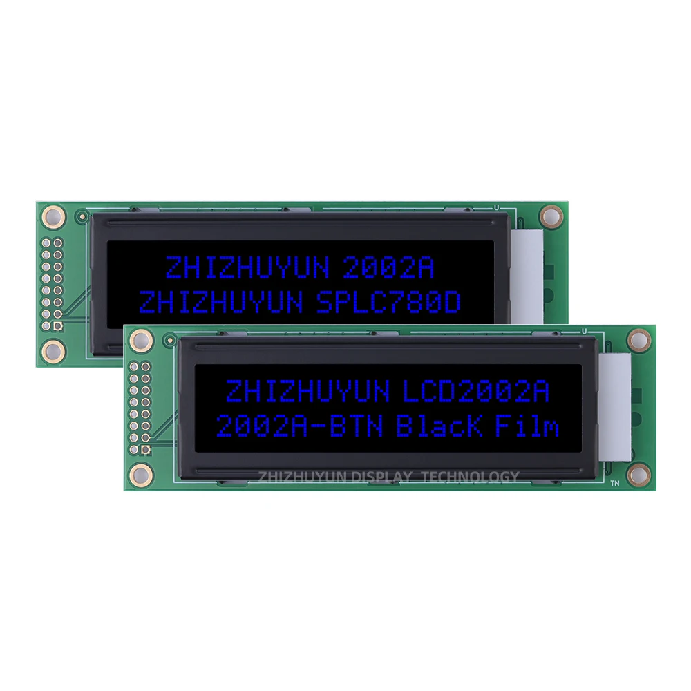 Wholesale Manufacturers 2002A Character Dot Matrix Screen LCD Screen BTN Black Film White Text 2.6 Inches LCM Display Module