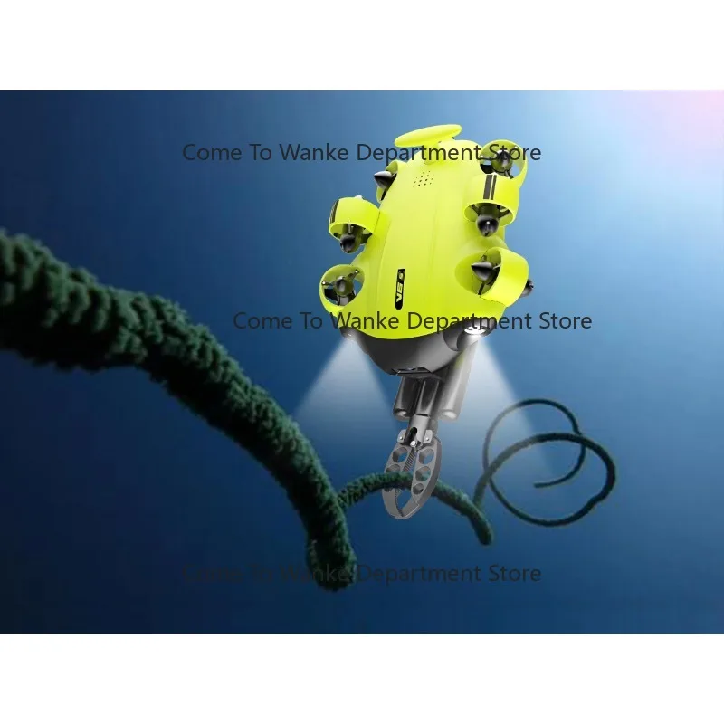 FI--F-I--SH V6 S Underwater Dr-one OMNI-directional Compact ROV with 4K UHD Camera