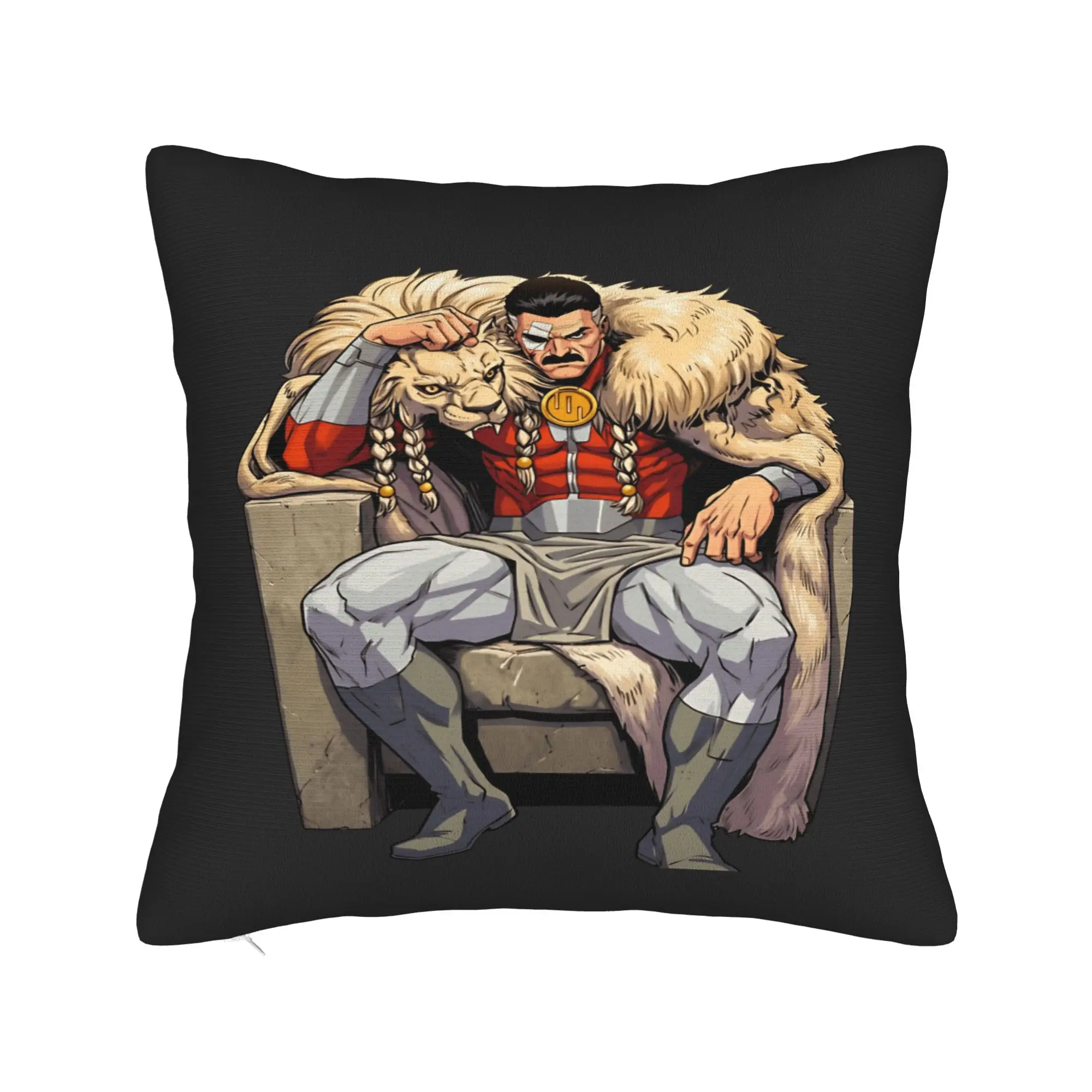 Battle Beast I-Invincible Comic Thragg Pillow Case  Graphic Pillow Cover Funny Pillowcases For Office Car Home Decor