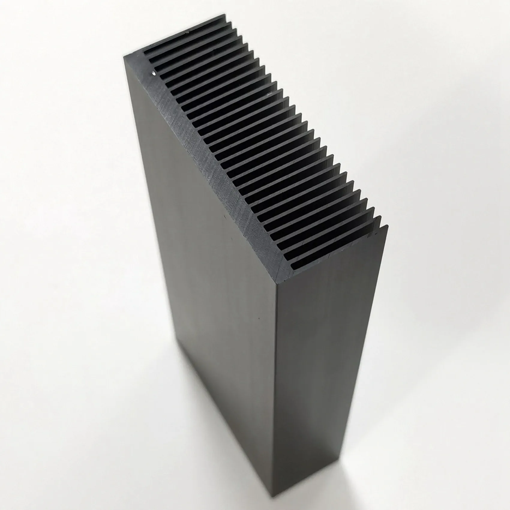 

ABRE-2X Durable Silver Aluminium Radiating Fin Cooling Heatsink 80X27X150MM For LED Power Transistor Electrical Radiator Chip