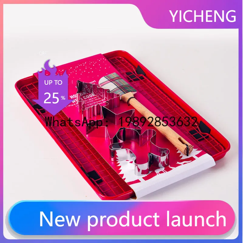 

Creative non-stick cake mold christmas set cake baking pan