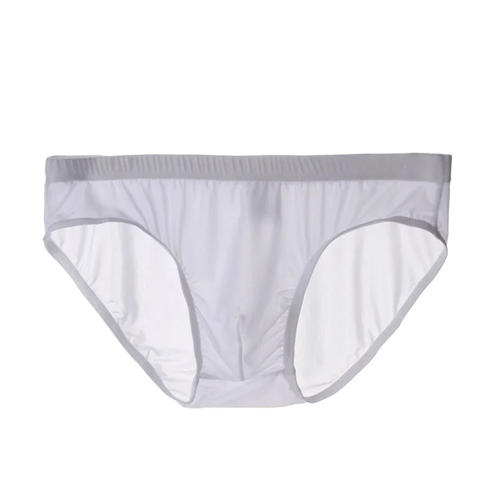 

Men's Sexy Underwear See-through Underwear Low-rise Pouch Underwear Ultra-thin Breathable Underwear