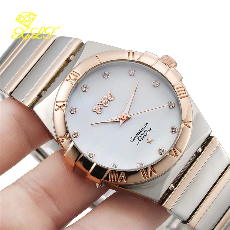 2021 New Student Watch Ladies Steel Band Quartz Watch Fashion Trend Watch