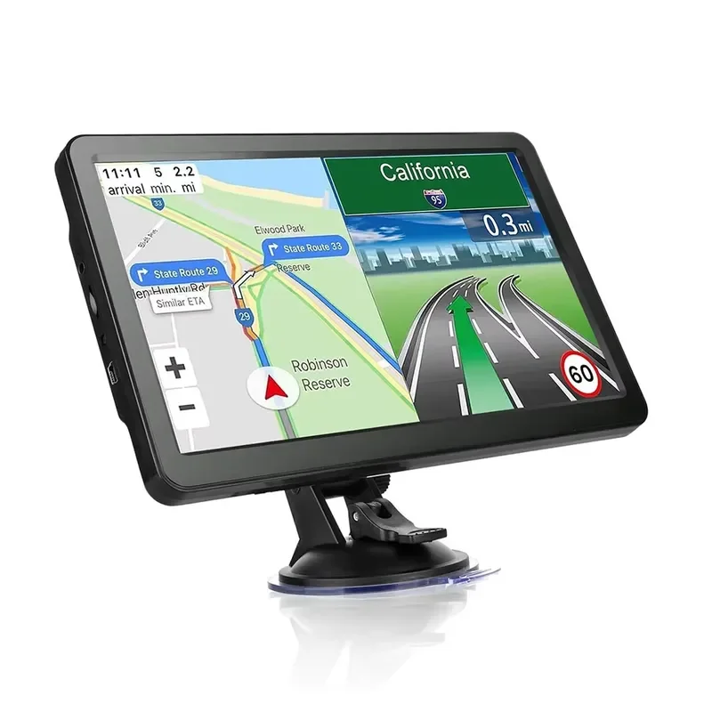 Portable 9-inch Car GPS Navigator, Truck Car General Capacitor Large Screen 16G + 256M