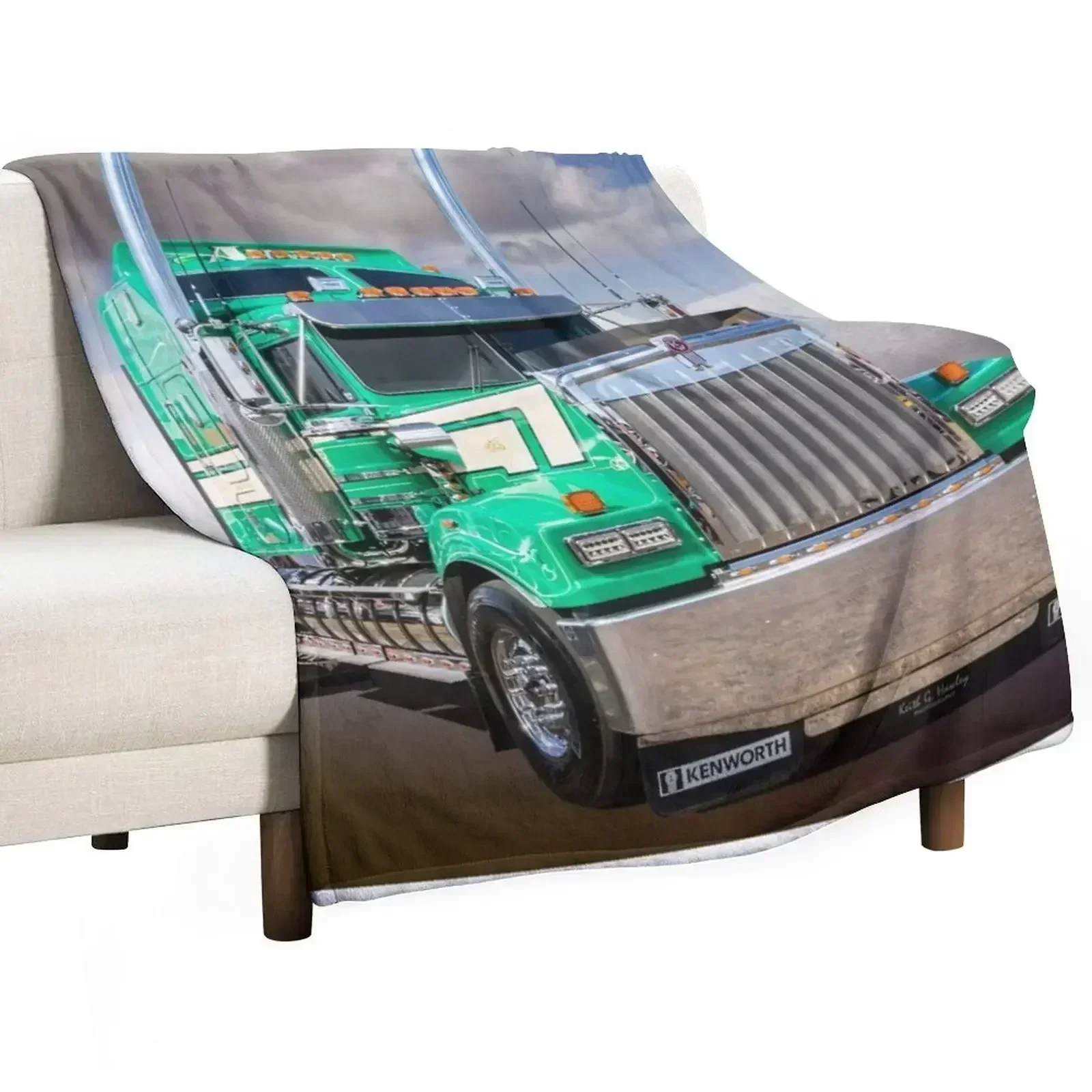 Big Ken Throw Blanket Multi Use Warm Blanket for Living Room Bedroom