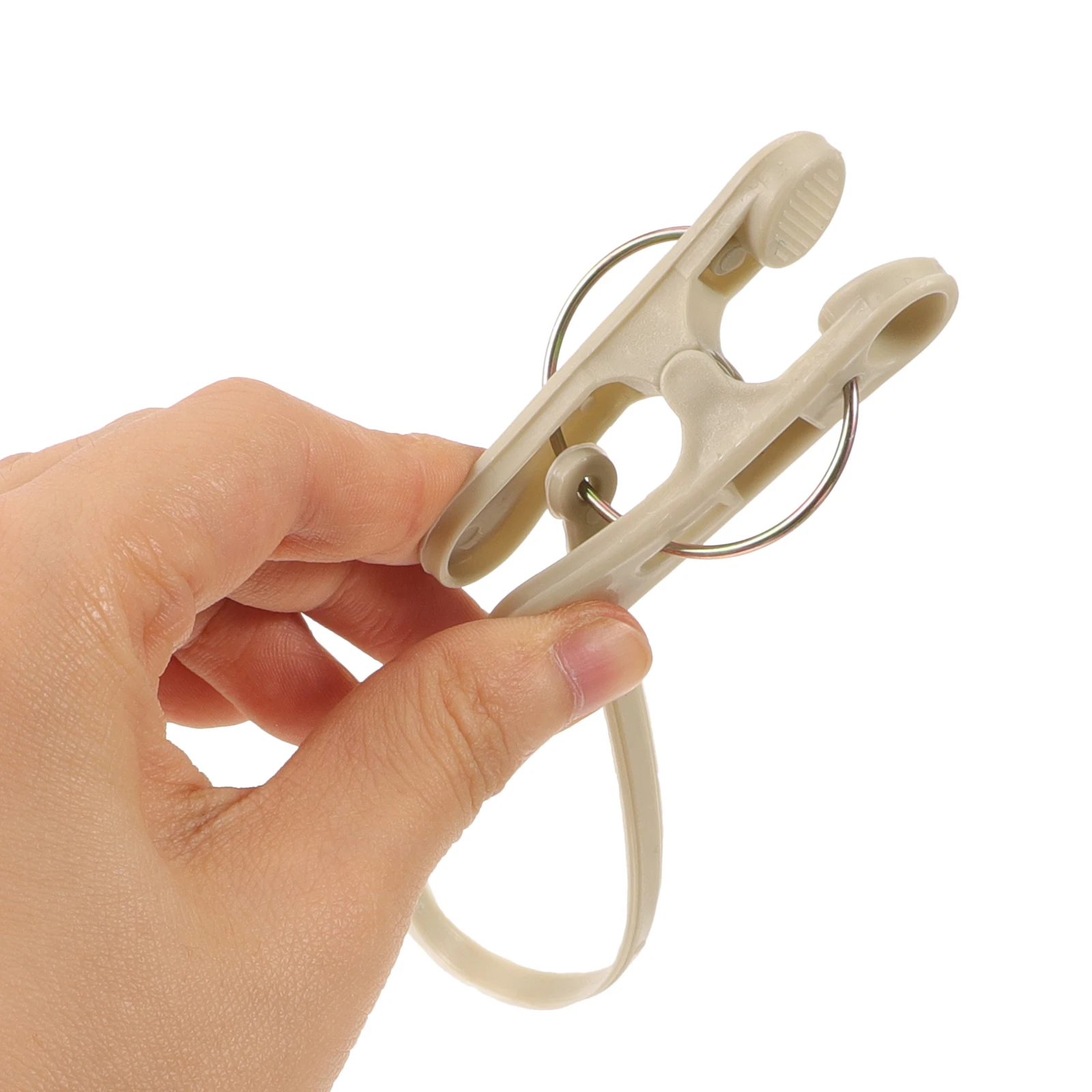 

36PCS Anti-Slip Underwear Socks Bra Clips Clothes Pin Windproof Clothing Clip with Rope (Random Color)