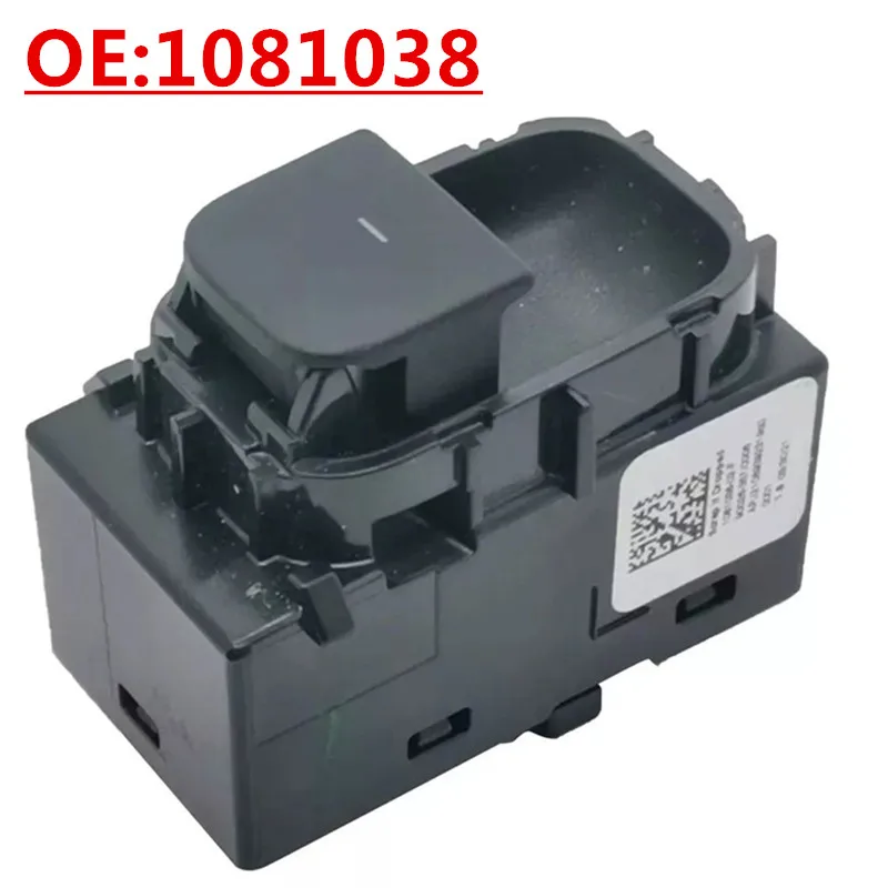 

New OE:1081038 Suitable For Tesla Model 3 automotive glass lifter switch power window adjustment single switch