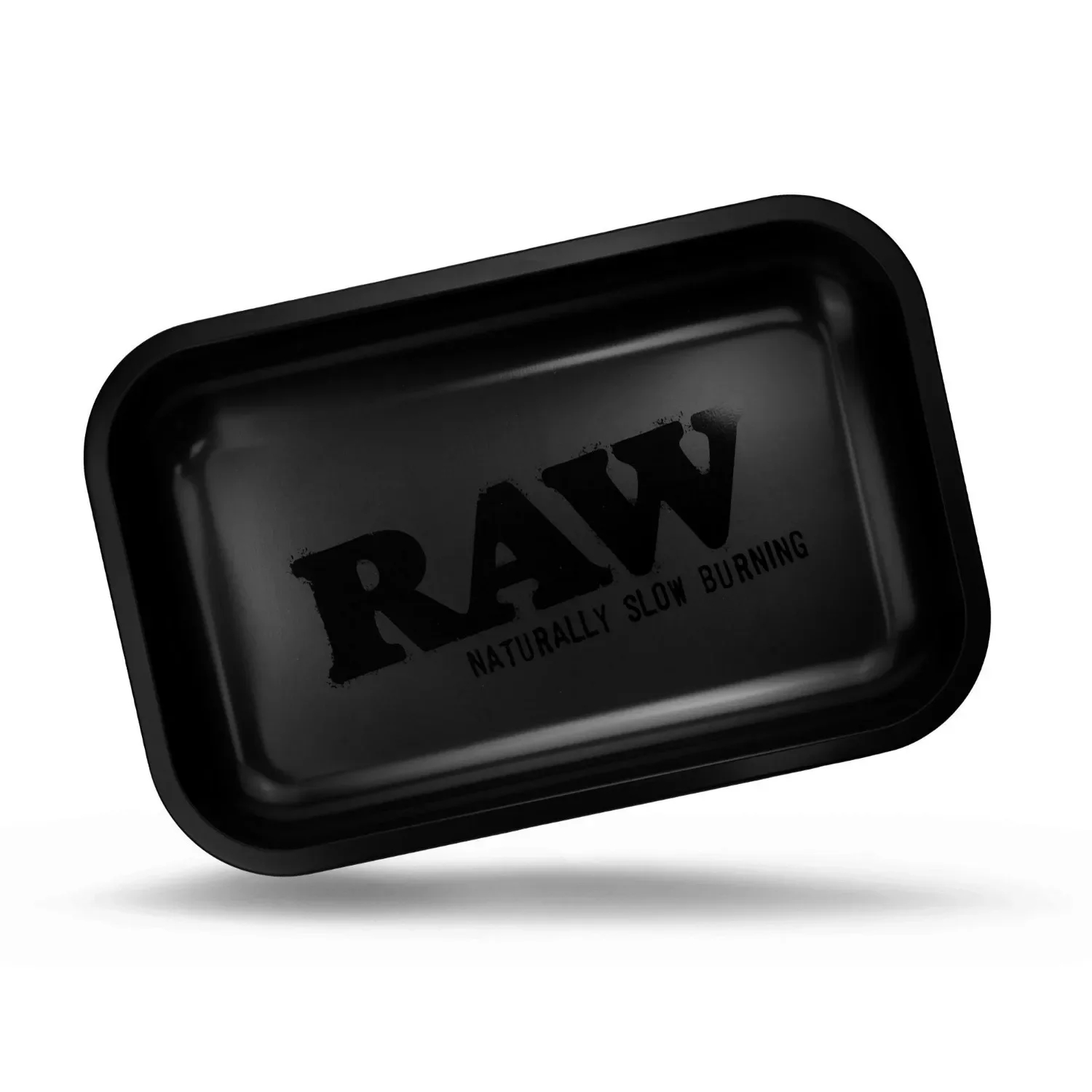 RAW Matte Black Murder\'d Cigarette Rolling Tray |