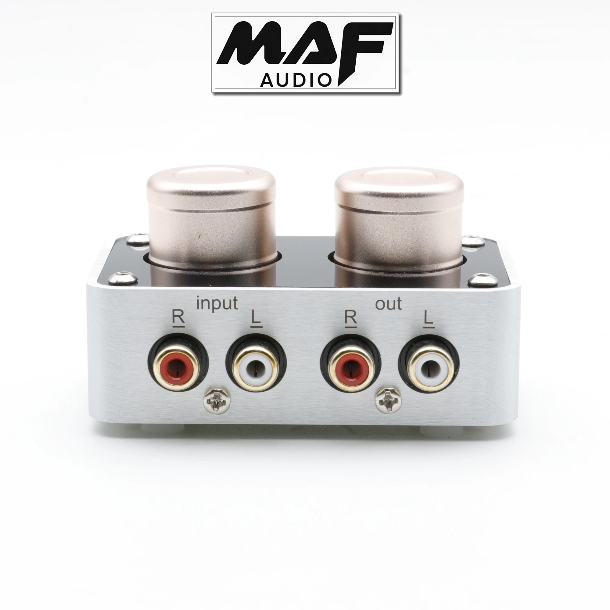 NC-19A Stereo Passive Audio Preamp Mini 1:2 Step-up Transformer Signal Booster Radio Subwoofer CD Player/DAC Connect Amplifier