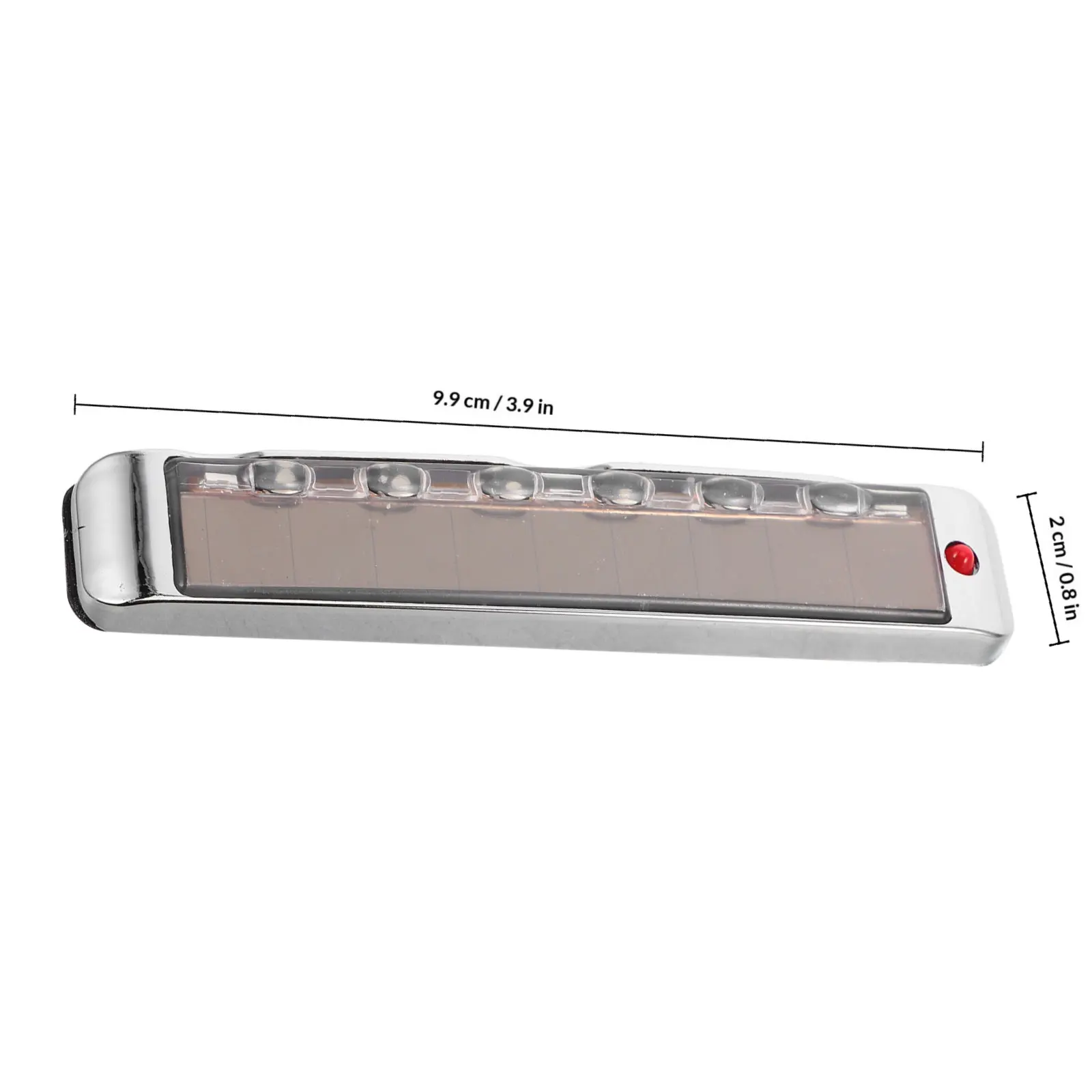 Solar Charged Anti Static Door Sill Protector Lamp for Car Vehicle Exterior Edge Protection Collision Warning Light Adhesive