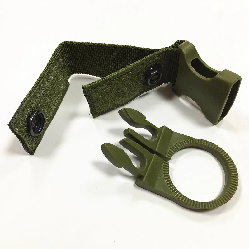 Mountaineering Buckle Outdoor Keychain Tactical Gear Clip Keeper Pouch Belt Keychain Gloves Rope Holder Military Hook Camping