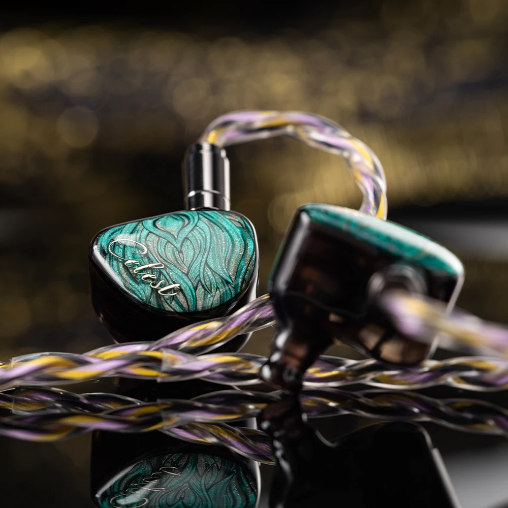 New Kinera Celest Yaksha 2DD+1BA+1MPD Hybrid Drivers In-ear Monitor Earphones HiFi 2Pin  Music IEM Wired Detachable Cable
