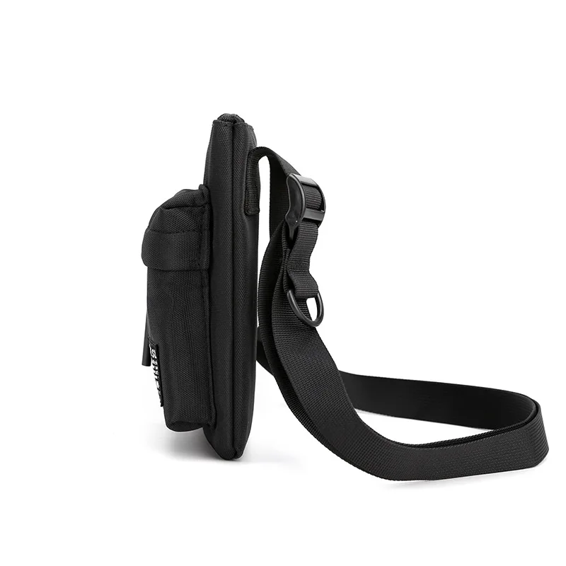 Petit sac à main en nylon durable pour homme, sac messager portable, sacs en poudre pour téléphone, haute qualité, mode initiée