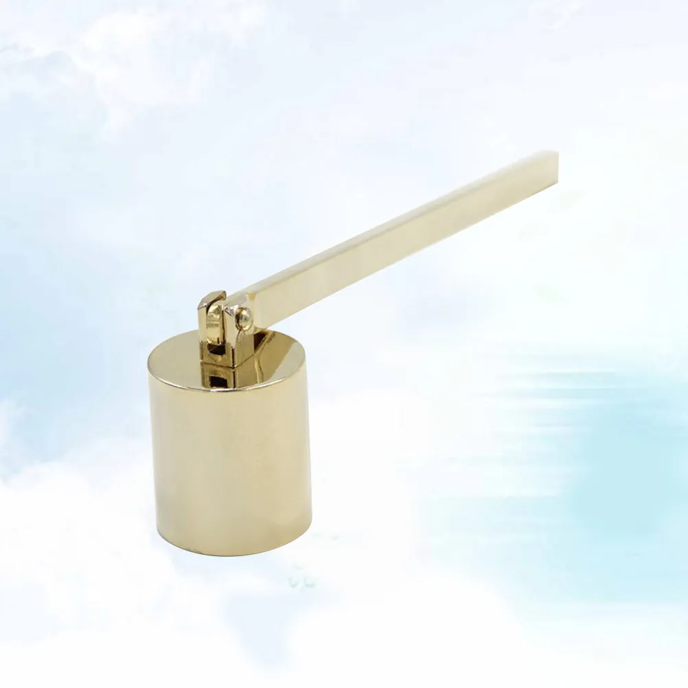 Premium Stainless Steel Snuffer Bell Style Wick Dipper Extends Soot Home Office Wedding Gift