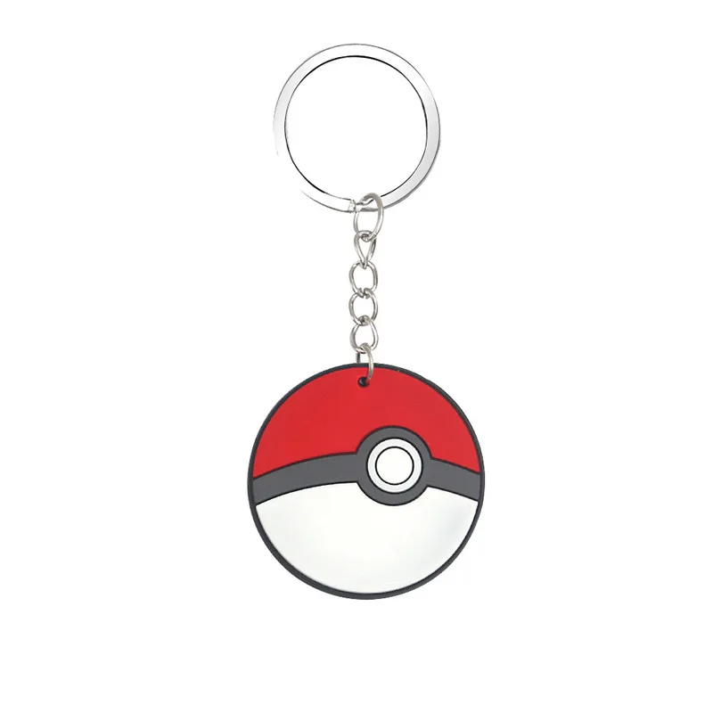 8pcs/lot Pokemon Keychains Kids Pikachu Birthday Party Supplies Gift Bag Filler Stuffer School Carnival Reward Party Decoration