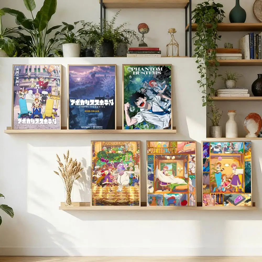 Anime A-Apocalypse H-Hotel Poster Stylish Art Print Poster | Home Wall Decor for Living Room & Bedroom