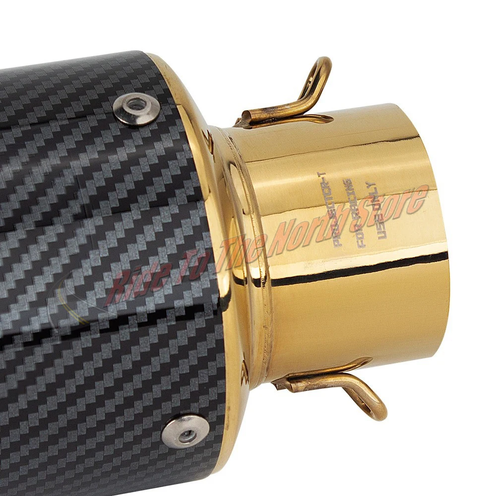 ماسورة عادم SC غير قابلة للصدأ لمشروع Kawasaki250/300 // 400/800/900/1000 ZX6R/10R R1/3/6/25 CBR500/1000 GSXR600/750 S1000RR Gp