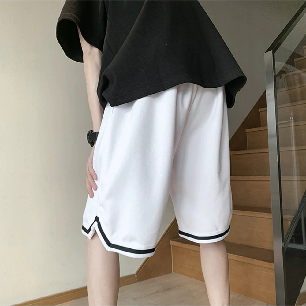 Men\'s Sports Shorts Loose Summer Men Basketball Shorts Sporty American Style Quick Drying Casual Breathable Short