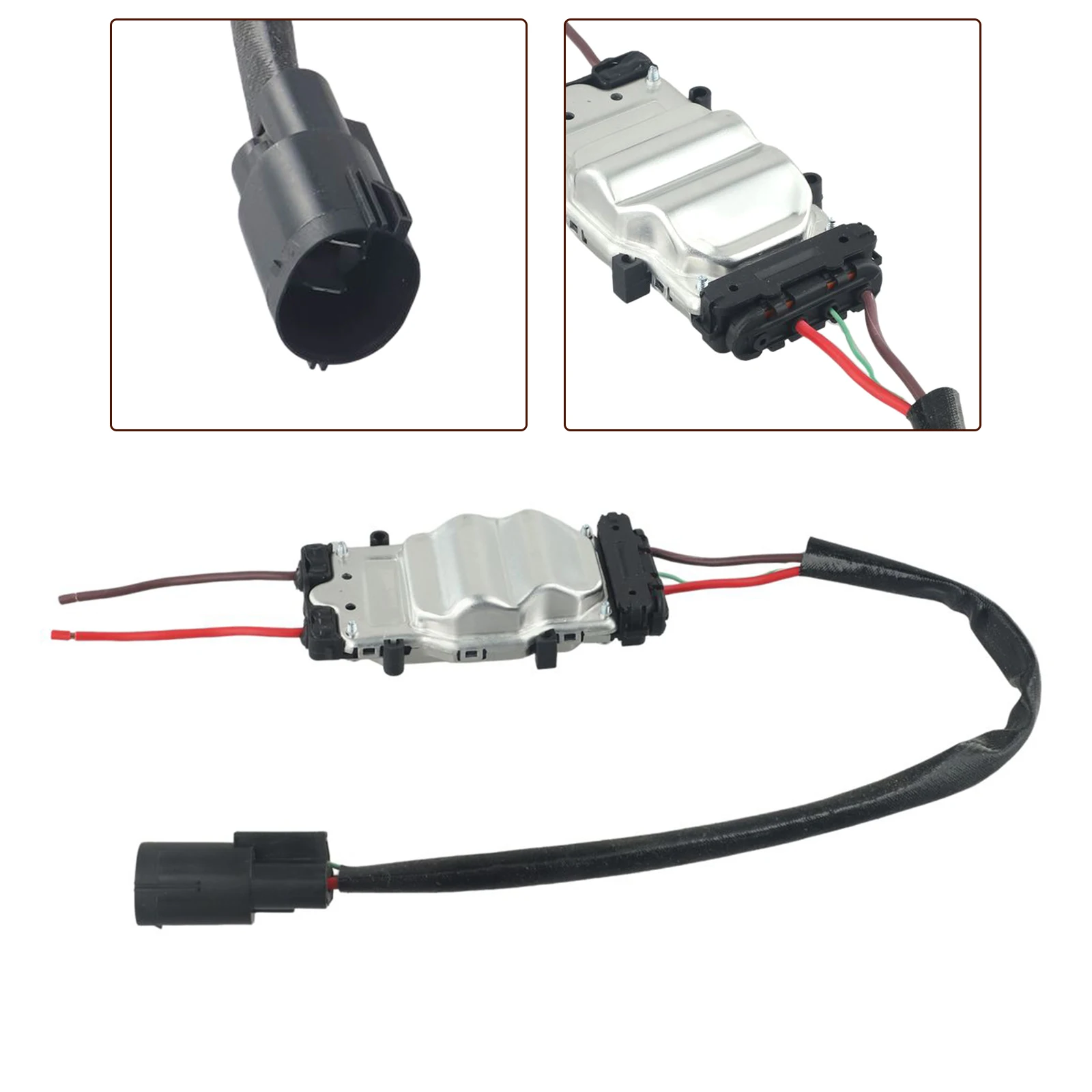 Universal Fit Cooling Fan Control Relay Module for Ford Fits For Mazda 3 For Volvo C30 S40 V50 C70 Easy Installation