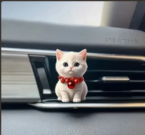 Cartoon car aroma decoration item, car vent clip, air conditioning decoration item, car interior fragrance accessory