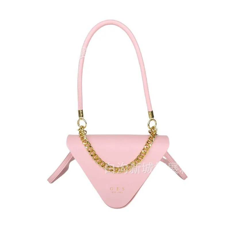 

‌2025 French Niche Triangle Bag - Women's Chain Underarm Shoulder Bag, Versatile Crossbody Purse for Stylish Outfits‌