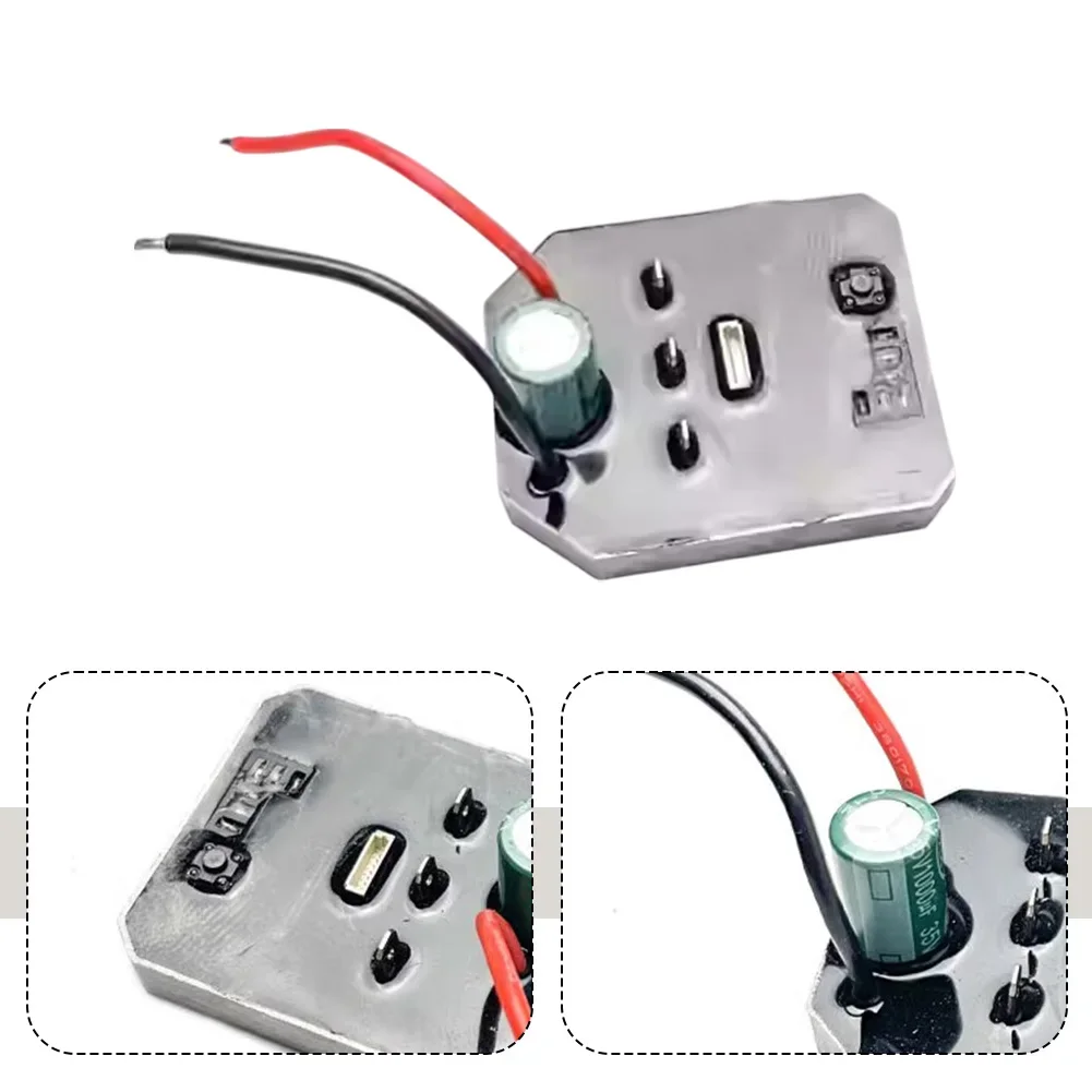 

1pc Brushless Lithium Electric Wrench Control Board Multi-fonction High Torque 1000Nm Controller Power Tool Accessories