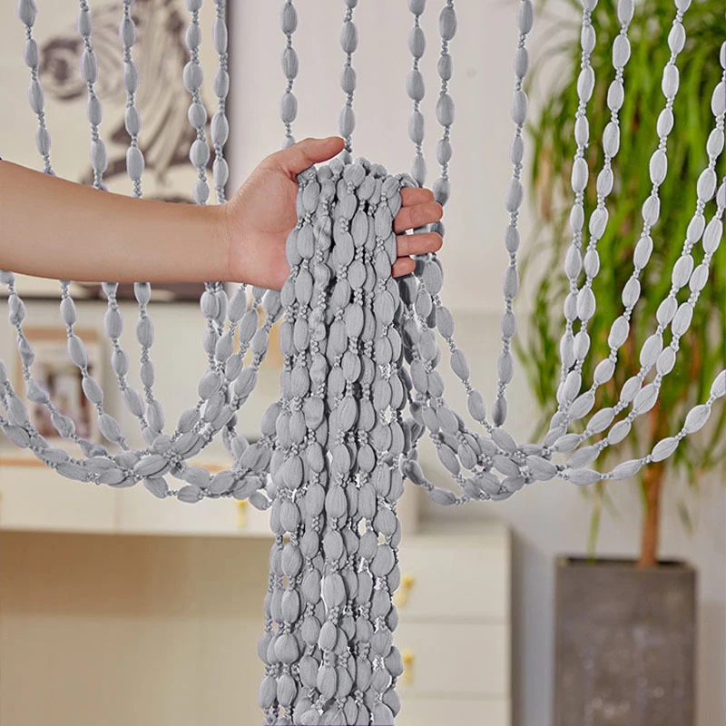 1PC Lantaarn Kwastje Koord Gordijnen Polyester Deur Kralen Gordijnen Bruiloft Salon Raam Lijn Gordijnen Decoratie Voor Scheidingswand