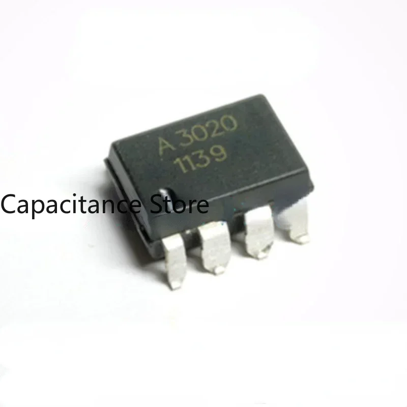

10PCS New Original Imported HCPL-3020-500E A3020 SMT SOP8 A3020V High-speed Optocoupler