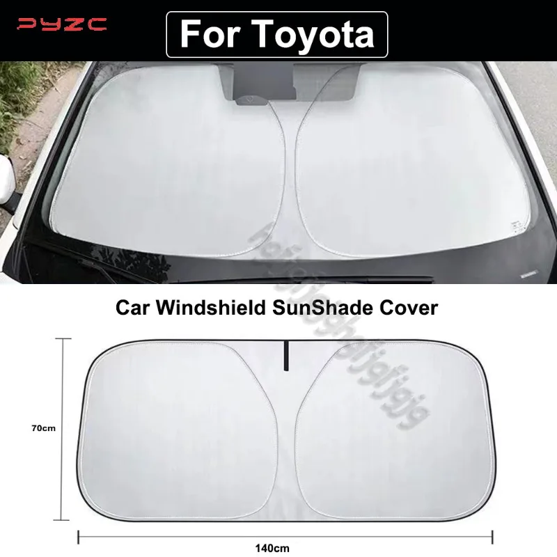 

Car Windshield SunShade Cover for Toyota Avensis Avalon Verso Fortuner 4Runner Sienna Anti UV Car Accessories