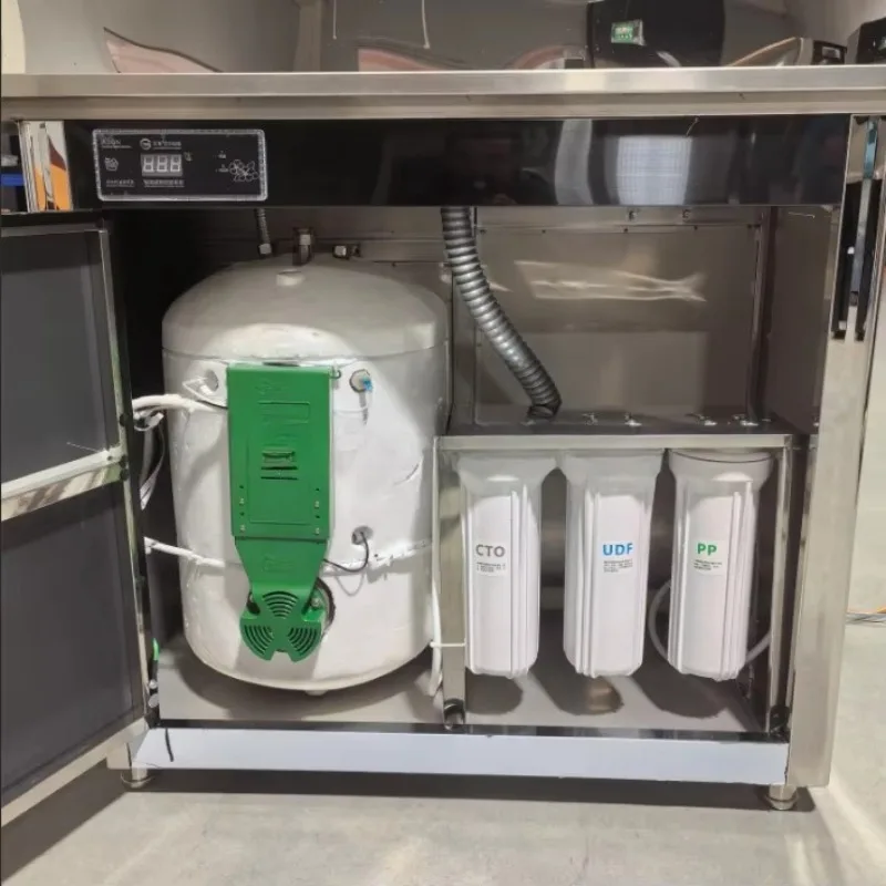 Refrigerated stainless steel hot and cold water dispenser Water dispenser with filter function  commercial grade 30L