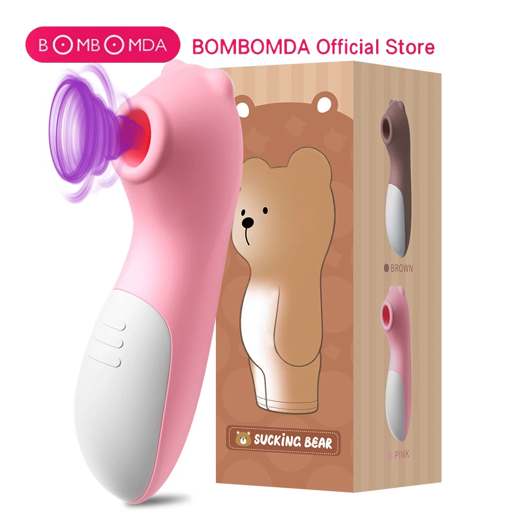 Sucker Clitoris Powerful Sucking Vibrator Female Clit Nipple Oral Vacuum Stimulator Massager Sex Toys Adults Goods for Women