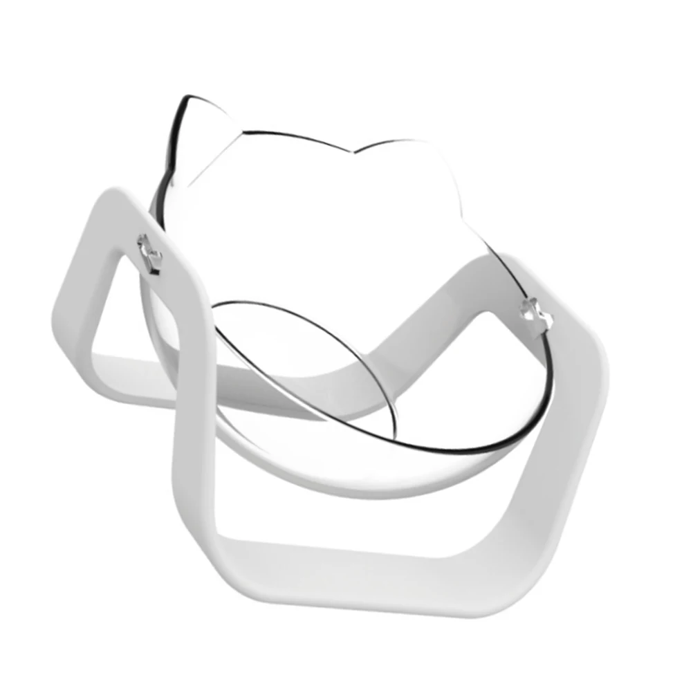 

Tilting Cat Bowl Inclined Pet Feeder Food Water Container Non Slip Bowls Safe Environmental Cervical Spine Protection Cat