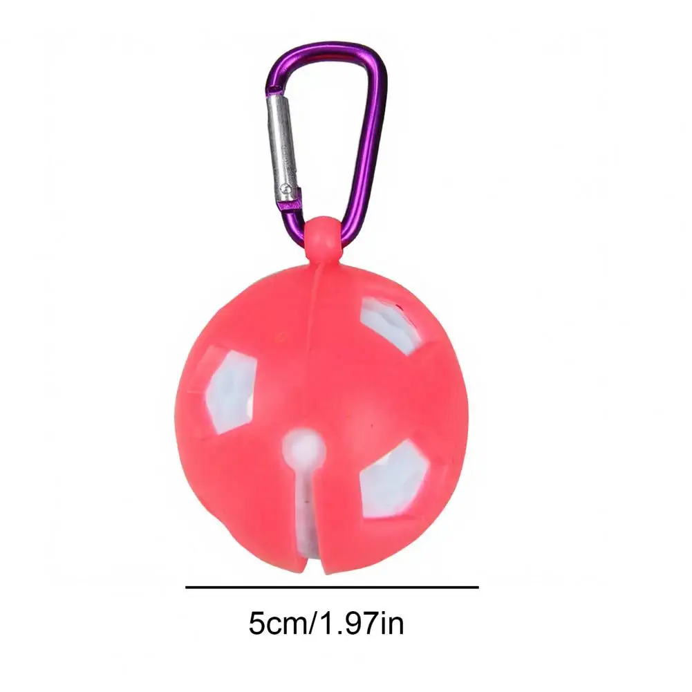 Quick Release Golf Ball Holder Silicone Golf Ball Cover with Clip Portable Universal Ball Holder Protective Carrier for Men