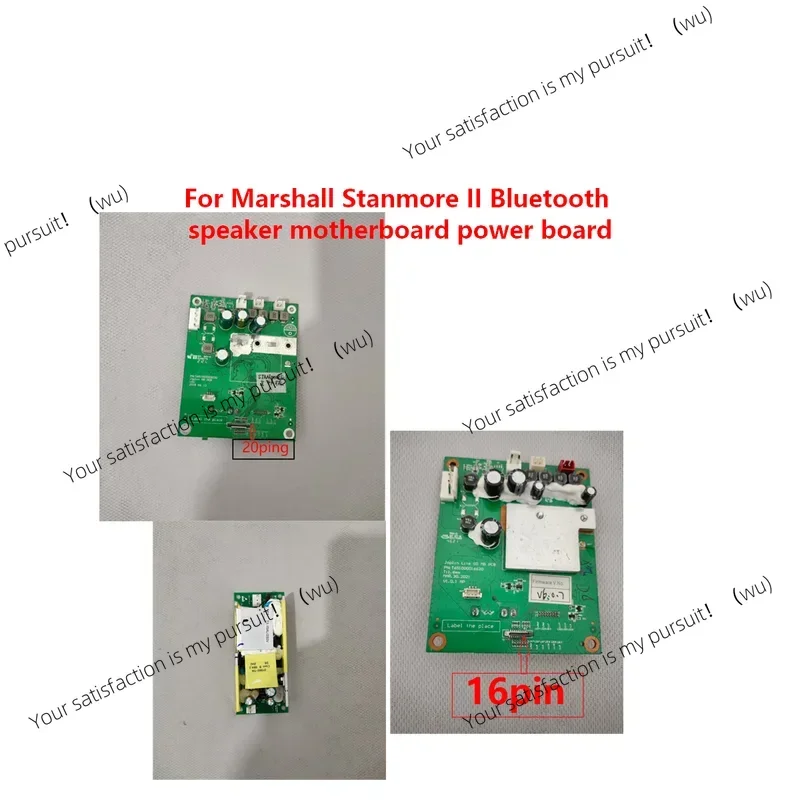Reparación de piezas PCB de repuesto para Marshall Stanmore II, placa base de altavoz Bluetooth, placa de alimentación
