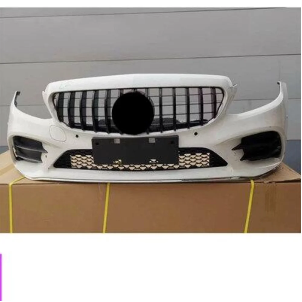 Car surround body kit Front bumper assembly grill for Mercedes-Benz C class W205 C180 C200 C260