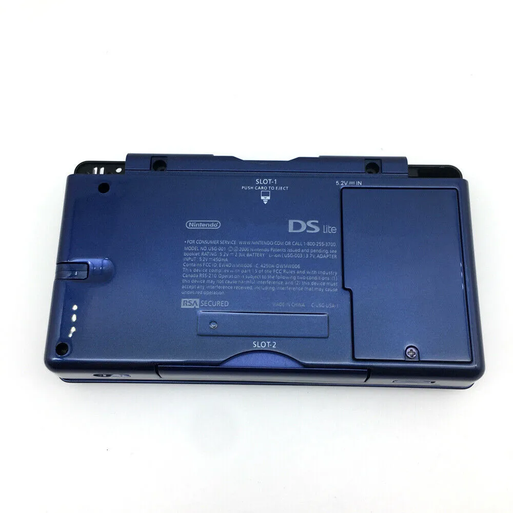 Bottoni di ricambio per custodia completa blu + kit di strumenti per cacciavite per DS Lite NDSL Shell