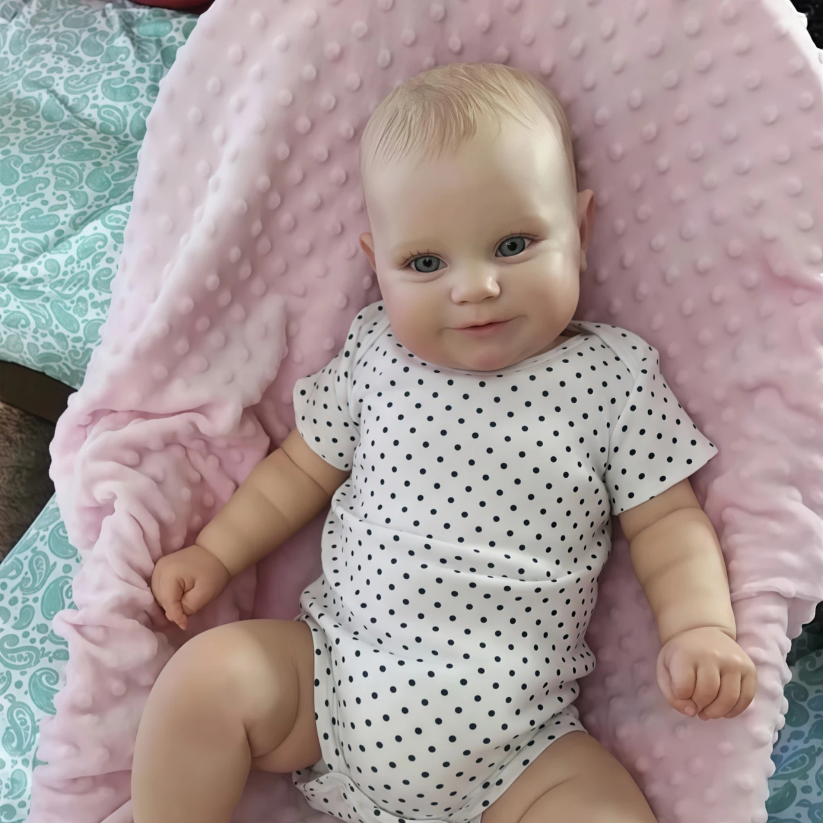 50 سنتيمتر نابض بالحياة تولد من جديد دمية-20 بوصة رسمت باليد كامل الجسم الفينيل BeBe الوليد نابض بالحياة فتاة دمية لعبة-هدية الكريسماس