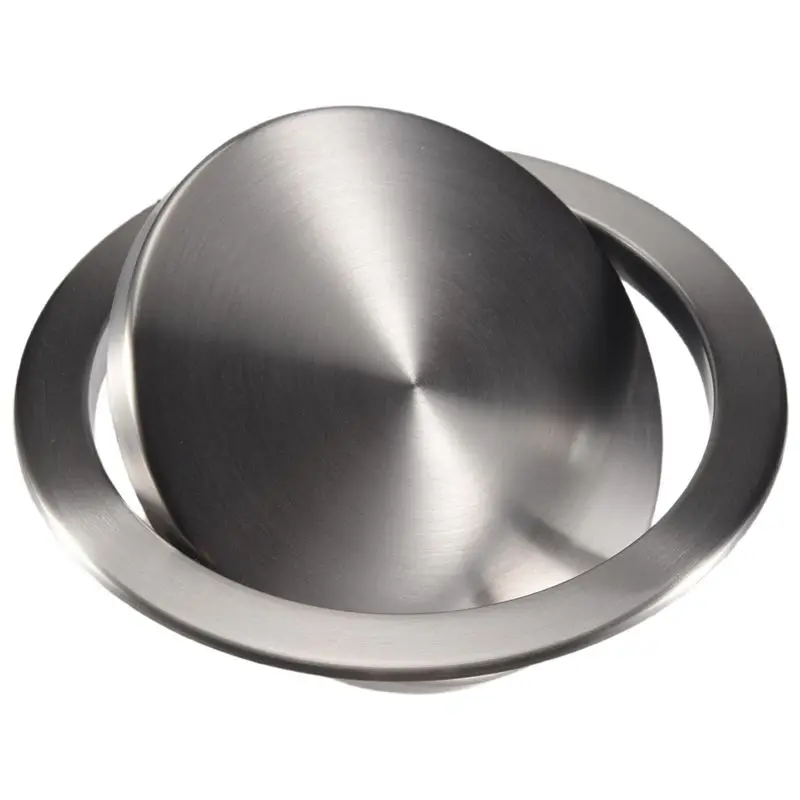

A53Q-Kitchen Flap Lid Stainless Steel Flush Recessed Built-In Balance Flap Cover Trash Bin Garbage Can Trash Lid Kitchen Counter