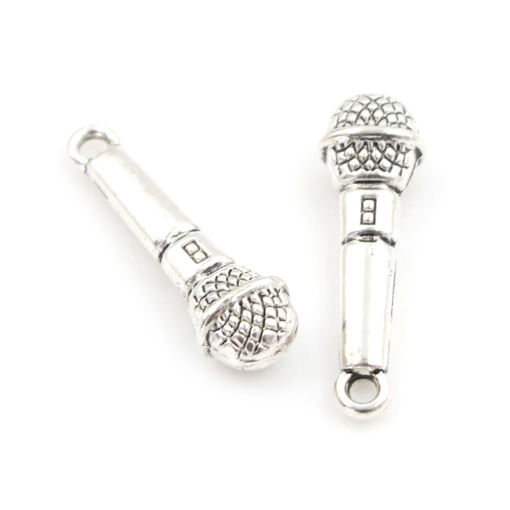 2ชิ้น/ล็อตไมโครโฟนเฟอร์นิเจอร์ตุ๊กตาบ้านของเล่นตกแต่งสำหรับสาววันเกิดของขวัญตุ๊กตาอุปกรณ์เสริมขนาดเล็ก