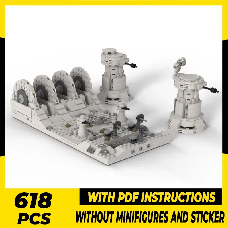 

Star Movies Model Moc Building Bricks Military Defensive Campaign Technology Modular Blocks Gift Christmas Toy DIY Sets Assembly