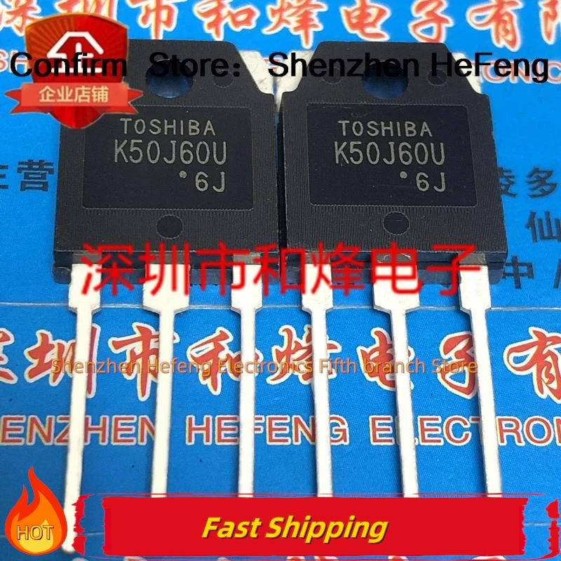 

10 шт./лот K50J60U TK50J60U TO-3P 600 В 50 А действительно в наличии, гарантия лучшего качества, качество транзистора