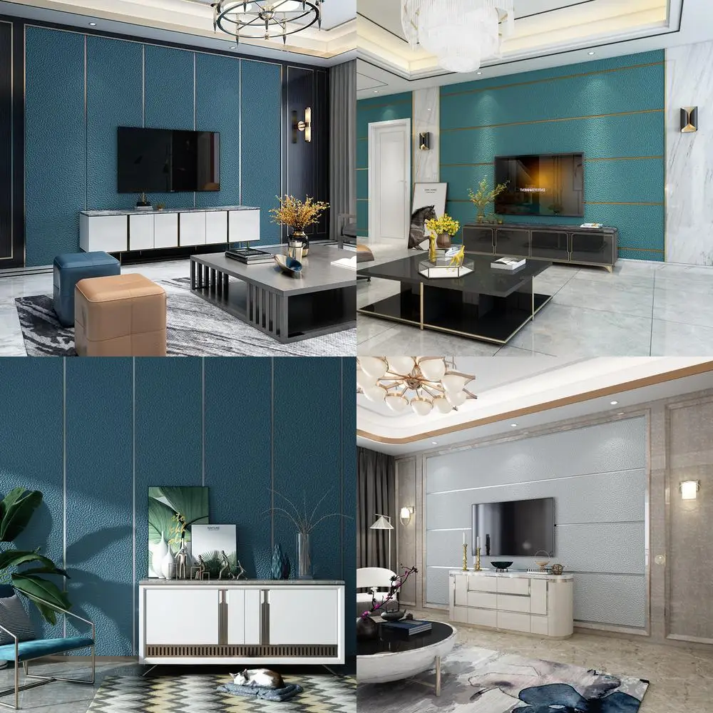 

Современный минималистичный фон для телевизора в гостиной, настенные обои, замшевая ткань, обои, розничная цена, не менее 88 юаней