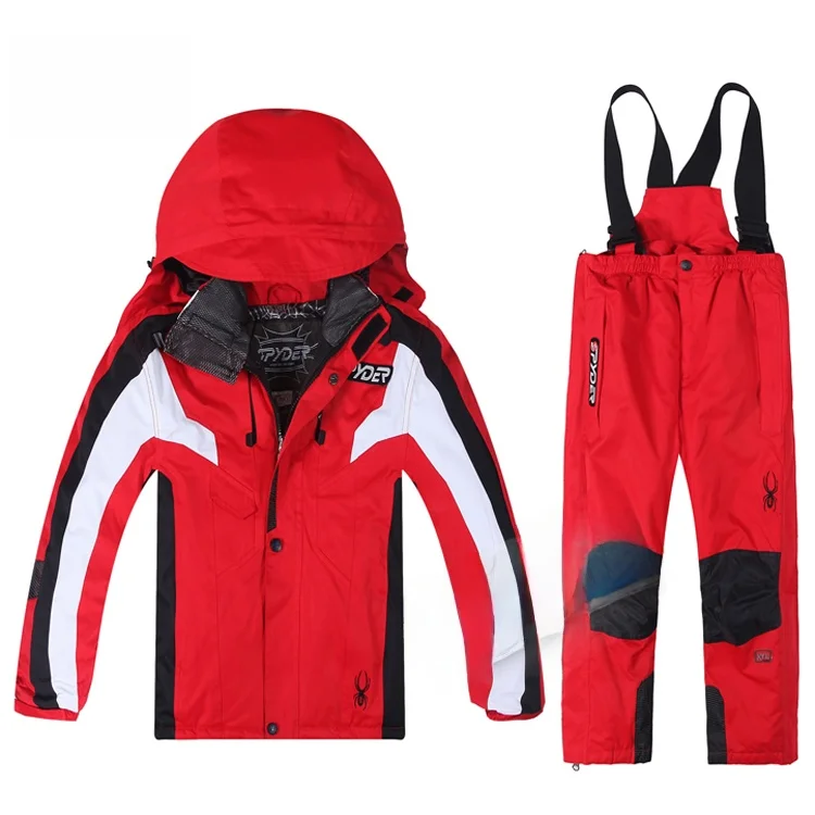 set-da-sci-per-bambini-e-uomini-antivento-impermeabile-traspirante-caldo-resistente-all'usura-in-nylon-giacca-da-sci