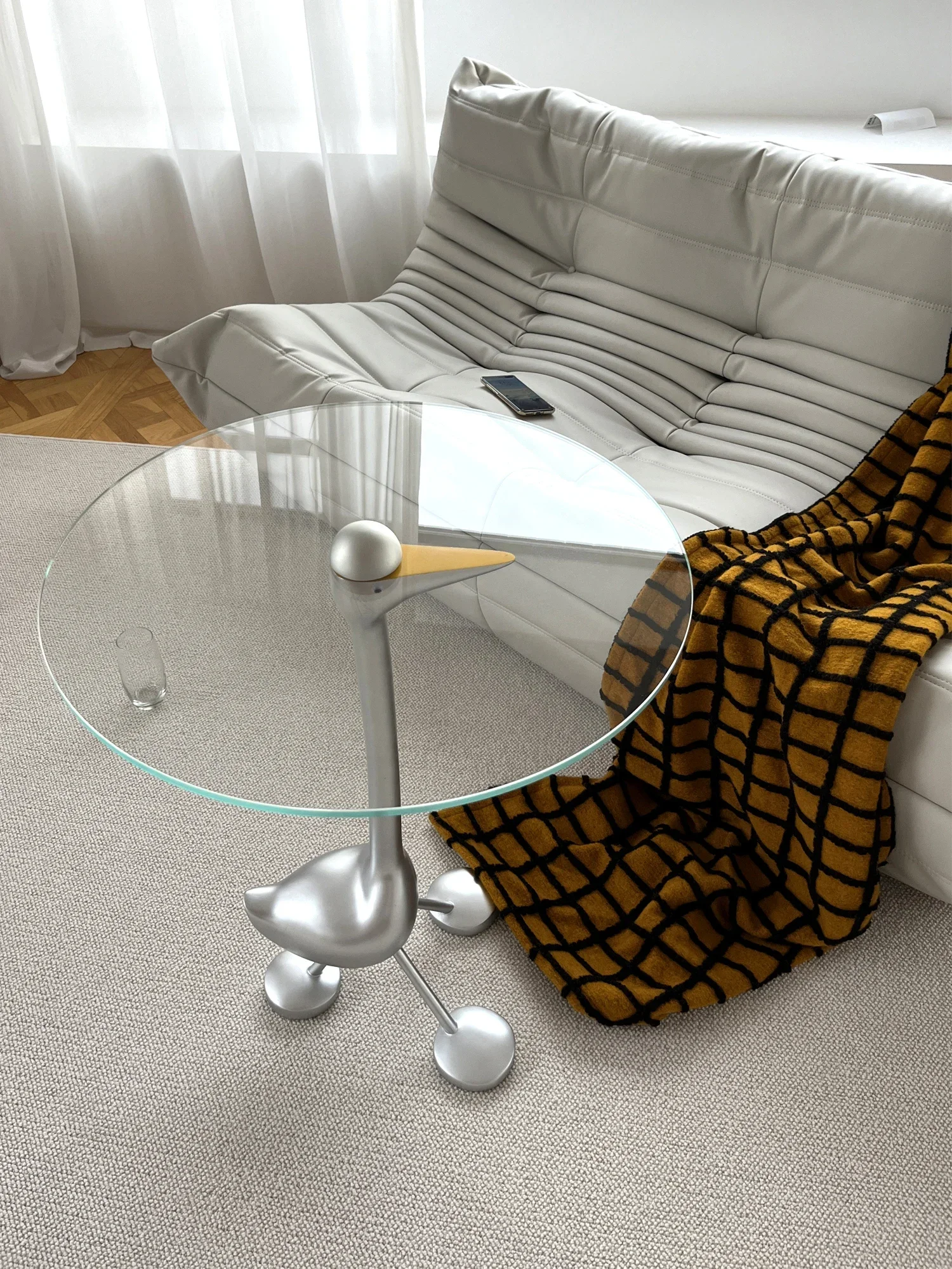 

Nordic art medieval side table French decoration minimalist bedside table small coffee table