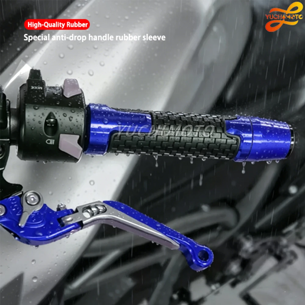 For KAWASAKI ZX-6RR ZX-7R ZX-9R zx 6RR 7R 9R Motorcycle Accessories Handlebar Moto Grips Hand Grips Handle Bar End Cap
